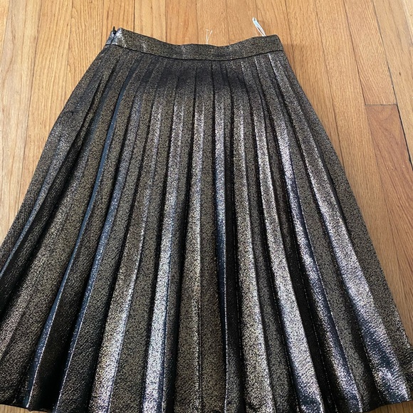 kate spade Shimmering Black A-Line Skirt - Picture 2 of 4